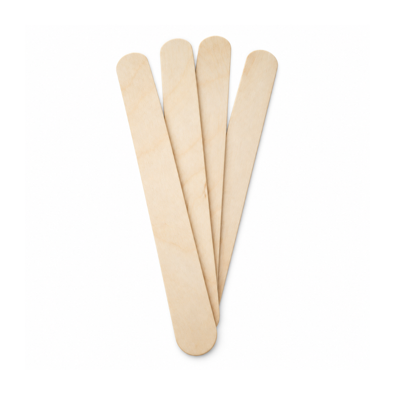 Cargue la imagen en el visor de la galería, Abatelenguas de madera 18 X 15 Cms con 100 piezas marca Ambiderm