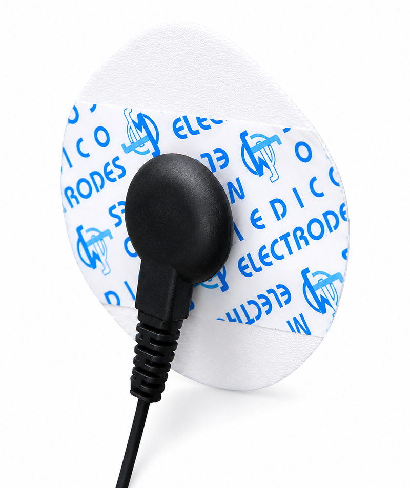 Cargue la imagen en el visor de la galería, Electrodo Radiolucido 45X42 con 60 piezas marca Medico Electrodes