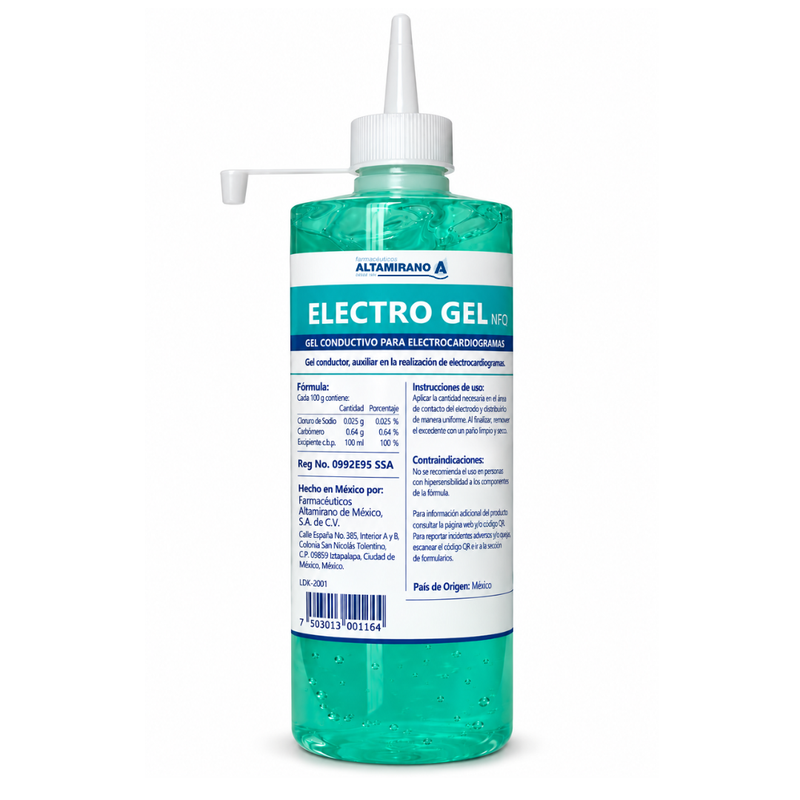 Cargue la imagen en el visor de la galería, Gel Conductor Electrocardio 250G marca Altamirano