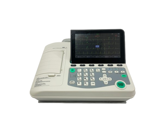 Electrocardiógrafo Con Autodiagnóstico De 3 Canales Y 12 Derivaciones (Electrocardiograma) Catálogo: ECEM301