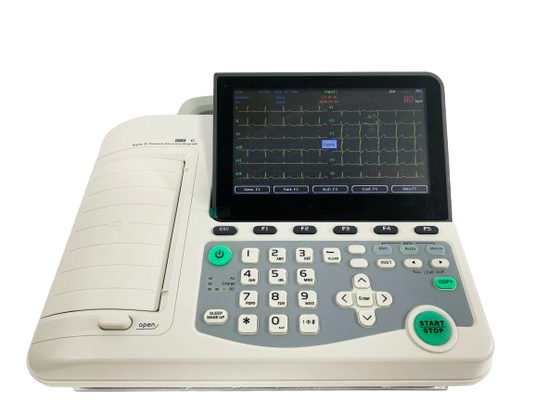 Electrocardiografo Con Autodiagnostico De 6 Canales Y 12 Derivaciones (Electrocardiograma) Catálogo: ECEM601