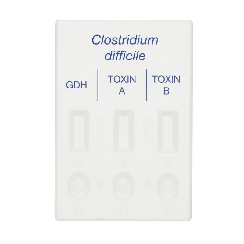 Cargue la imagen en el visor de la galería, Prueba CerTest para detección de Clostridium Difficile (GDH/Toxina A/Toxina B) en Cassette - caja con 20 pruebas - marca CerTest