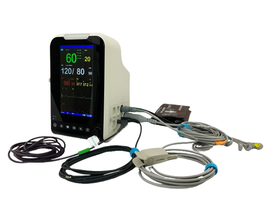 Monitor De Signos Vitales/Multiparametros De 7" Portátil, Capnografia Opcional Catálogo: KN601AC