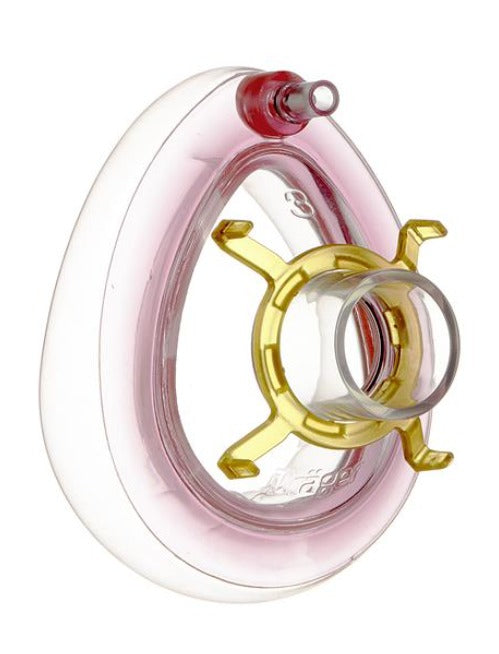 Mascarilla De Anestesia Desechable para Niño Comfortstar® con Anillo de Engrane Fresa Tamaño 3 Catálogo: MP01523