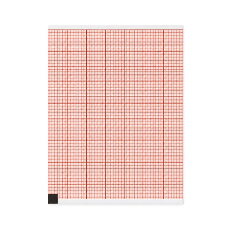 Cargue la imagen en el visor de la galería, Papel graficado en rojo. Medidas 11.2cm*10cm Doblado en Z de 100 hojas. para ZGN60 marca NT