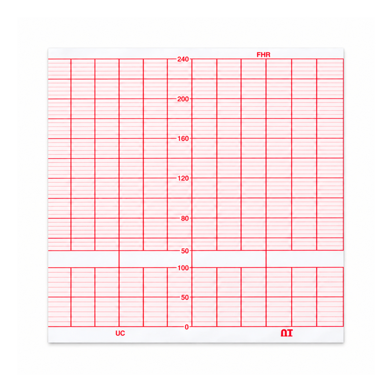 Cargue la imagen en el visor de la galería, Papel graficado en rojo. Medidas: 12cm *12cm Doblado en Z de 150 hojas IFM500 marca NT
