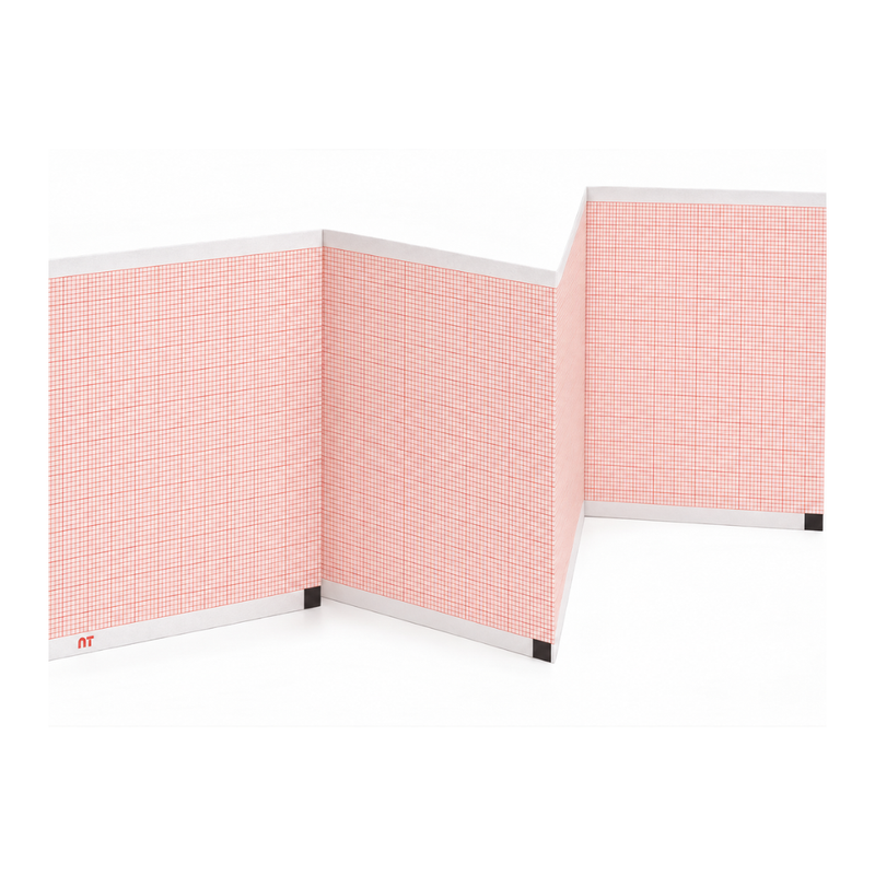 Cargue la imagen en el visor de la galería, Papel graficado en rojo. Medidas 21cm*14cm*20mts. para ZGN90 marca NT