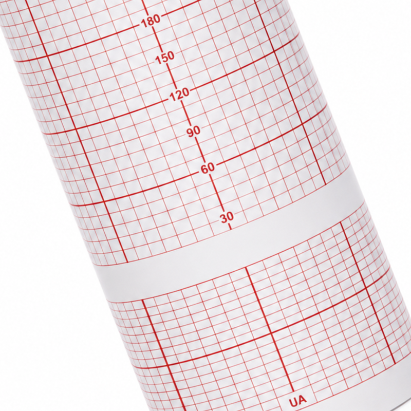 Cargue la imagen en el visor de la galería, Rollo graficado en rojo. Medidas: 14cm*30m. marca NT