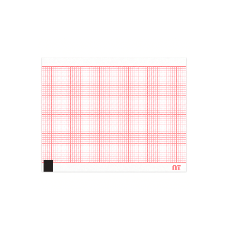 Cargue la imagen en el visor de la galería, Papel graficado en rojo. Medidas: 5.95cm*7.5cm Doblado en Z de 200 hojas. Cardiette AR600marca NT