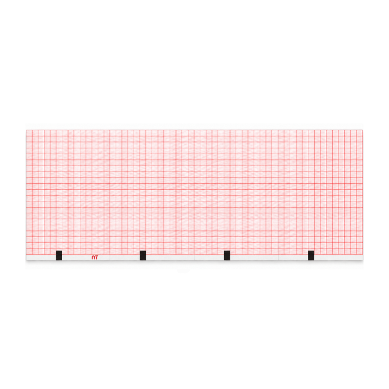 Cargue la imagen en el visor de la galería, Papel graficado en rojo. Medidas: 11.4cm*7cm Doblado en Z de 285 hojas. Para ECG WA CP50. marca NT