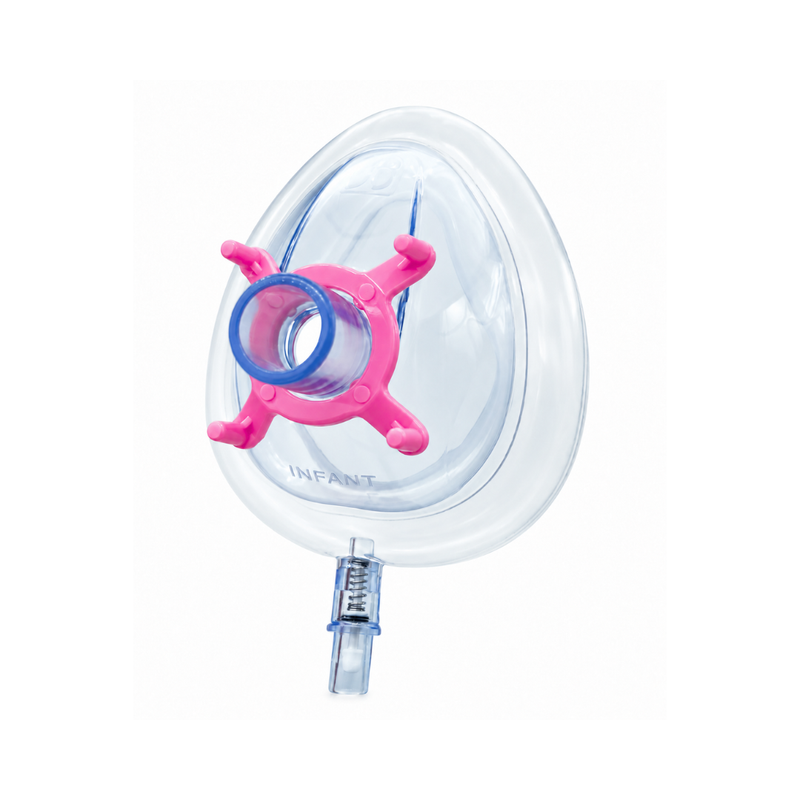Cargue la imagen en el visor de la galería, Mascarilla Anestesia Fs Rosa #2 marca Respifix/ELC