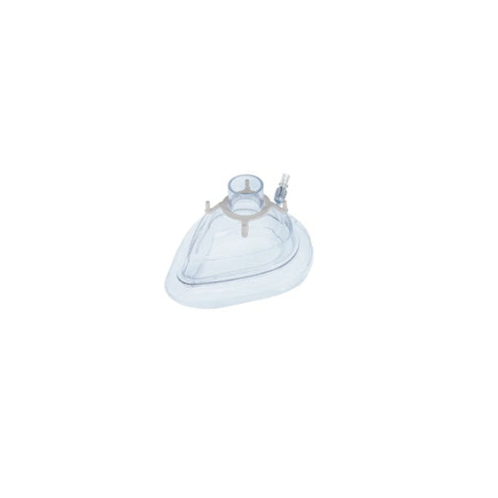 Cargue la imagen en el visor de la galería, Mascarilla facial para anestesia tamaño 1 (Blanca) marca Respifix, uso infantil/bebé, con cojín inflable Fix Seal y válvula.