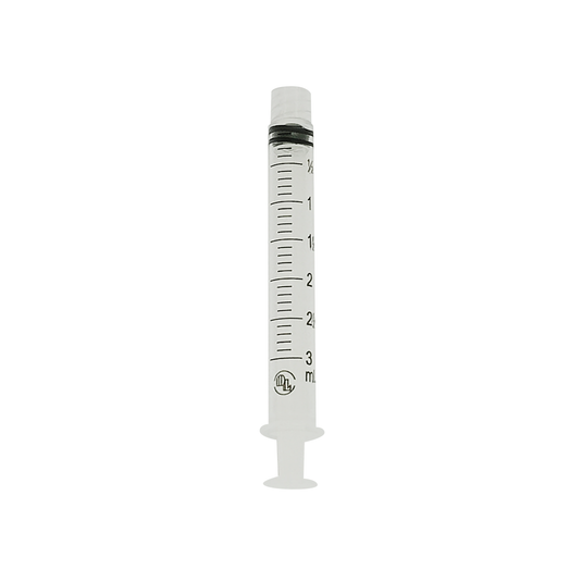 Jeringa Estéril Desechable De 3 ML Caja con 100 Jeringas Estériles