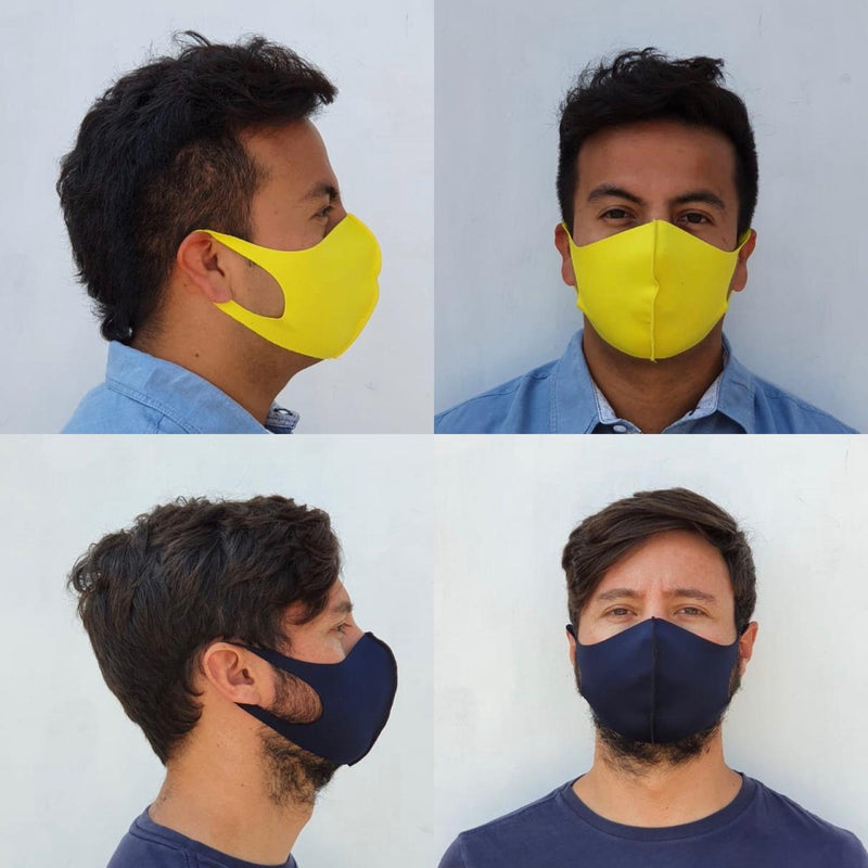 Cargue la imagen en el visor de la galería, Cubrebocas de Poliester Lavable Unitalla - Paquete de 20 piezas