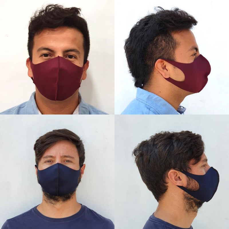 Cargue la imagen en el visor de la galería, Cubrebocas de Poliester Lavable Unitalla - Paquete de 20 piezas