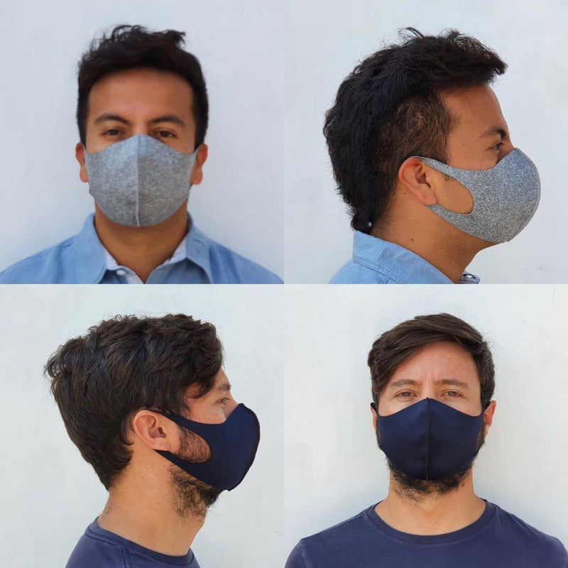 Cargue la imagen en el visor de la galería, Cubrebocas de Poliester Lavable Unitalla - Paquete de 20 piezas