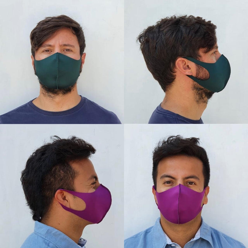 Cargue la imagen en el visor de la galería, Cubrebocas de Poliester Lavable Unitalla - Paquete de 20 piezas