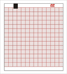 Papel térmico para electrocardiograma de 8 CM X 7 CM – Catálogo: NT 2908000