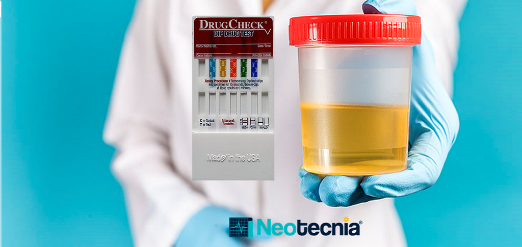 10 Panel Dip Kit de pruebas de drogas, prueba para 10 diferentes drogas. (  Paquete de 2)
