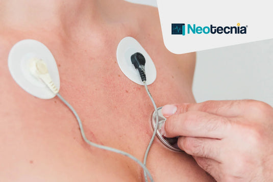 Médico evaluando el funcionamiento del holter