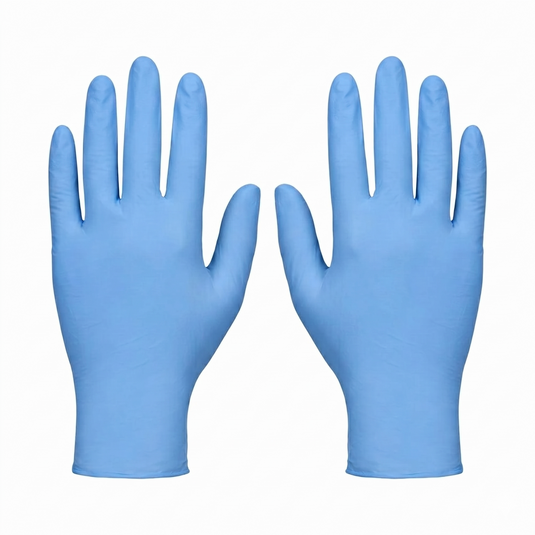 Guante Nitrilo Azul Chico con 100 piezas marca DL