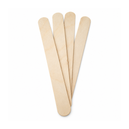 Abatelenguas de madera 18 X 15 Cms con 100 piezas marca Ambiderm