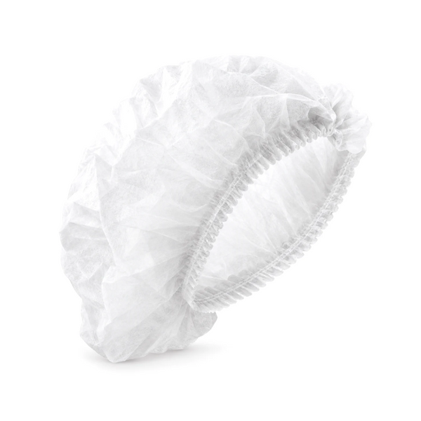 Gorro Plisado Blanco Paquete con 100 piezas marca Ambiderm