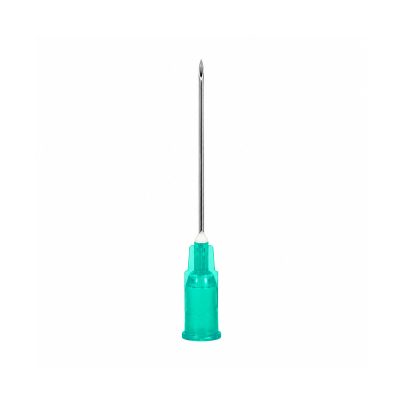 Cargue la imagen en el visor de la galería, Aguja hipodermica desechable 21Gx32mm con 100 piezas marca DL
