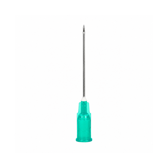 Aguja hipodermica desechable 21Gx32mm con 100 piezas marca DL