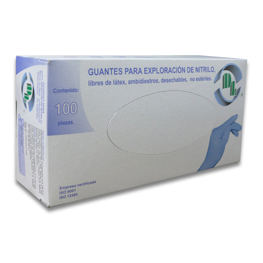 Guantes Para Exploración o Exámen De Nitrilo