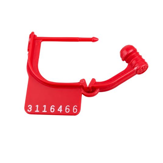 Candado para carro Rojo Cuadrado con 100 piezas marca NT