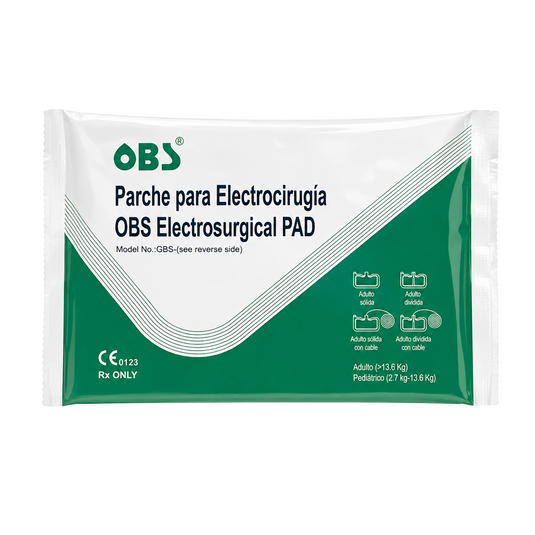 Placa Para Electrocirugia con Cable marca OBS
