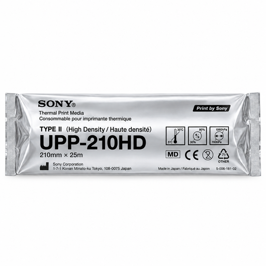 Térmico blanco y negro, Tipo Ii (Alta Densidad) marca Sony