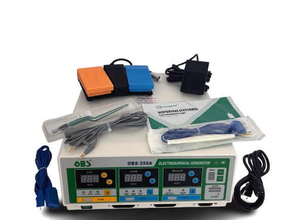 Cargue la imagen en el visor de la galería, Electrocauterio 350W Energía Monopolar Y Bipolar (Rtu, Urología, General, Laparoscopia, Endoscopía) Catálogo: OBS-350A
