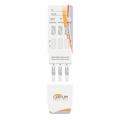 DOA-134 Panel multidrogas de 3 parámetros (THC/COC/AMP) - caja con 25 pruebas