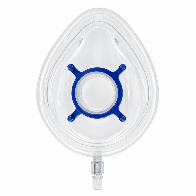 Cargue la imagen en el visor de la galería, Mascarilla Anestesia Fs Azul #6 marca Respifix/ELC
