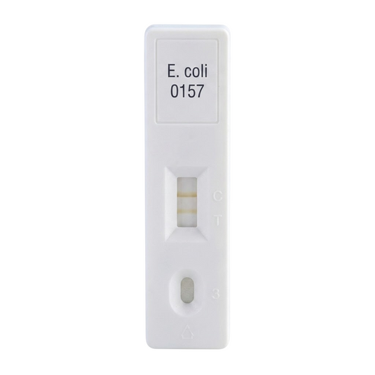 Prueba para detección de E. Coli (O157:H7) en cassette - caja con 20 pruebas - marca CerTest