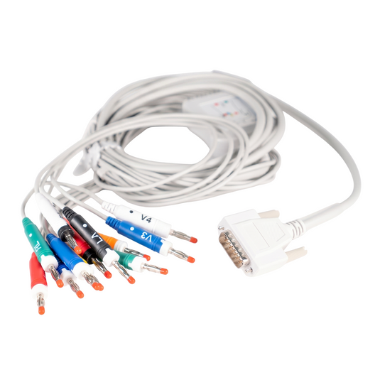 Cable De Ekg Nihon Kohden De Banana marca Greetmed
