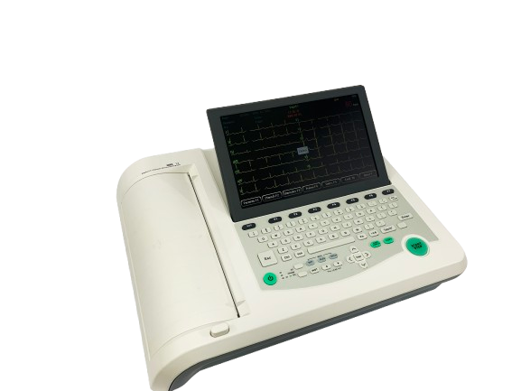 Cargue la imagen en el visor de la galería, Electrocardiografo Con Autodiagnostico De 12 Canales Y 12 Derivaciones (Electrocardiograma) Catálogo: ECEM1201
