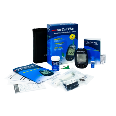 Cargue la imagen en el visor de la galería, Glucometro On Call Plus (Kit De Inicio) - Medidor De Glucosa En Sangre Catálogo: G113-111

