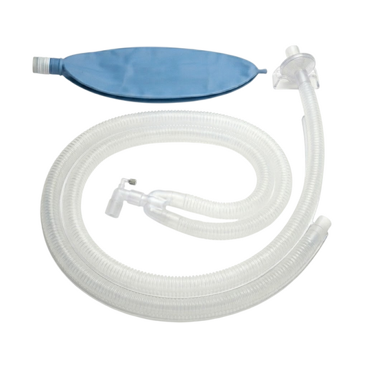 Circuito de Anestesia Adulto Fijo en Y de 1.53mts. Incluye: Bolsa de 3 lts. y Filtro Bacteriano marca Hudson