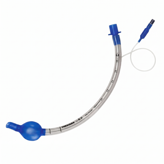 Tubo Endotraqueal con Globo con Alma de Acero 8.5 mm (34Fr) Long. 28-30 cm. marca Hudson