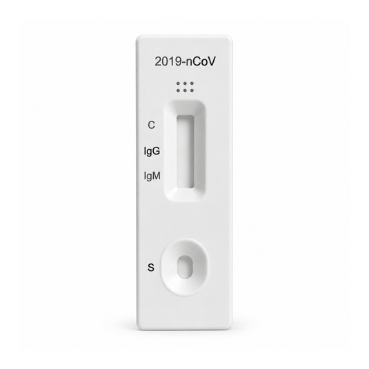 Prueba Rápida De Anticuerpos Igg E Igm De Coronavirus Sars-Cov-2 (Ncov) En Cassette (Suero/Sangre/Plasma) Caja Con 25 Pruebas marca Certum