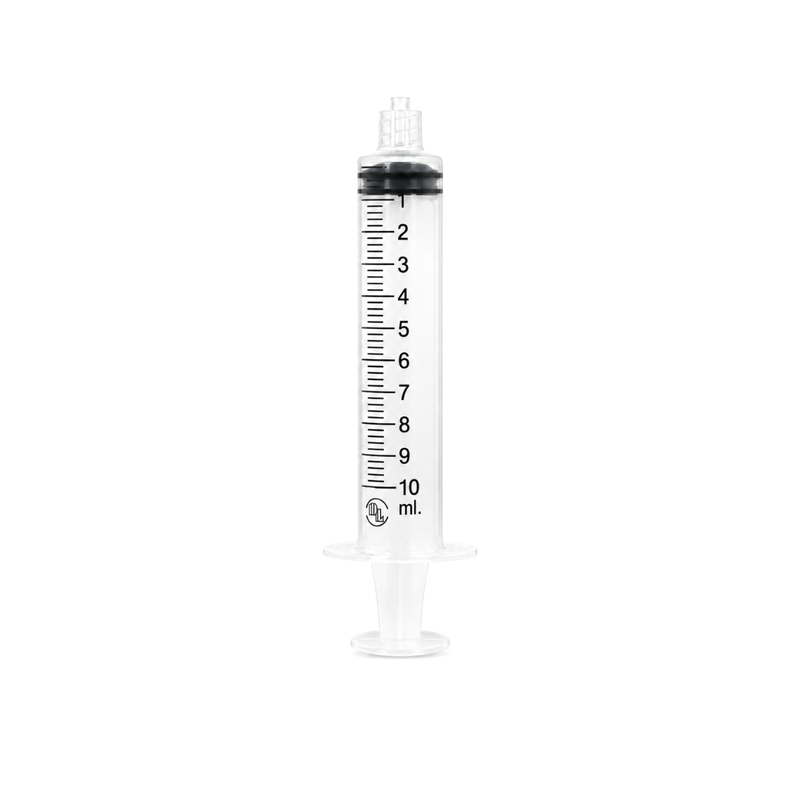 Cargue la imagen en el visor de la galería, Jeringa esteril y desechable sin aguja 10ml con 100 piezas marca DL
