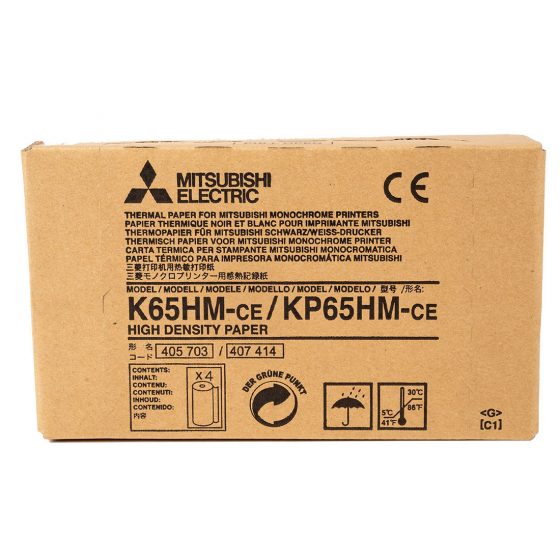 Papel Térmico De Alta Densidad. Tamaño A6 (110Mm X 18Mm) Con 4 Rollos Por Caja. Para Impresoras P-68U, P-91Dw, P-91W, P-93Dw, P-93W Y P-95Dw.