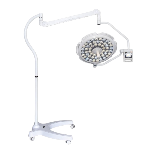 Lampara Led De Emergencia Para Quirofano, Satelite De 50 Cm Diametro, Con Comando Digital Y Bateria Catálogo: MPZWG500