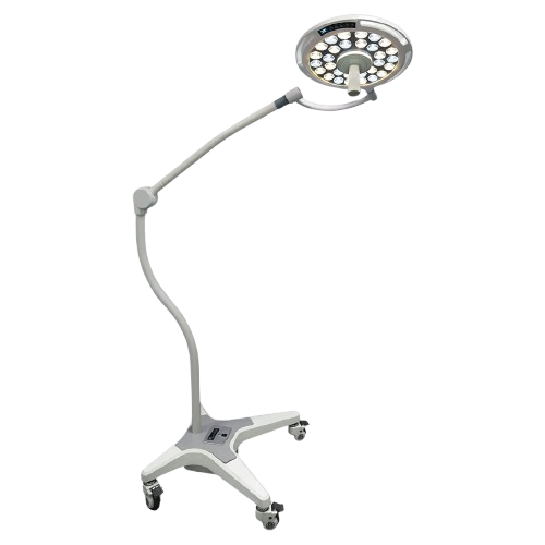 Lampara Led De Emergencia Para Quirofano, Satelite De 40 Cm Diametro, Con Comando Digital Y Bateria Catálogo: MPZZB400