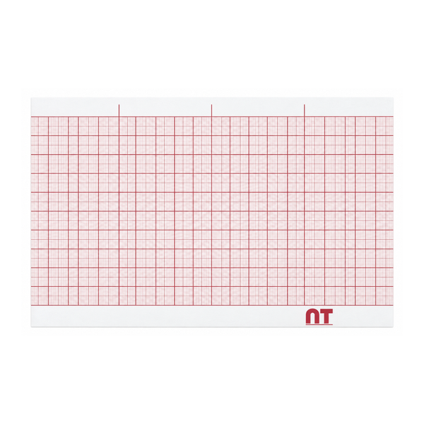 Rollo graficado en rojo. Medidas: 5cm *30 m. SG101 marca NT