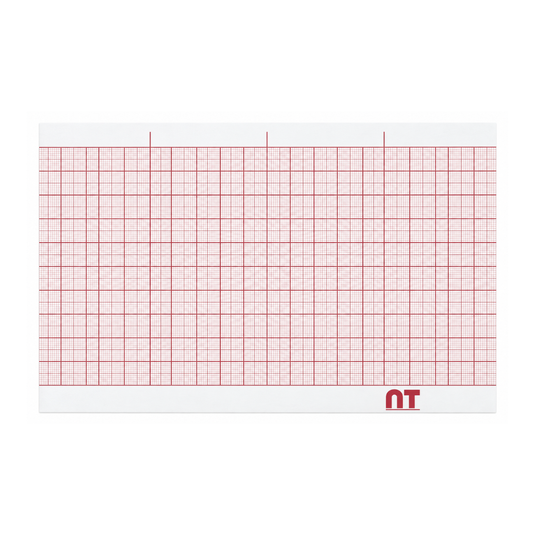 Rollo graficado en rojo. Medidas: 5cm *30 m. SG101 marca NT