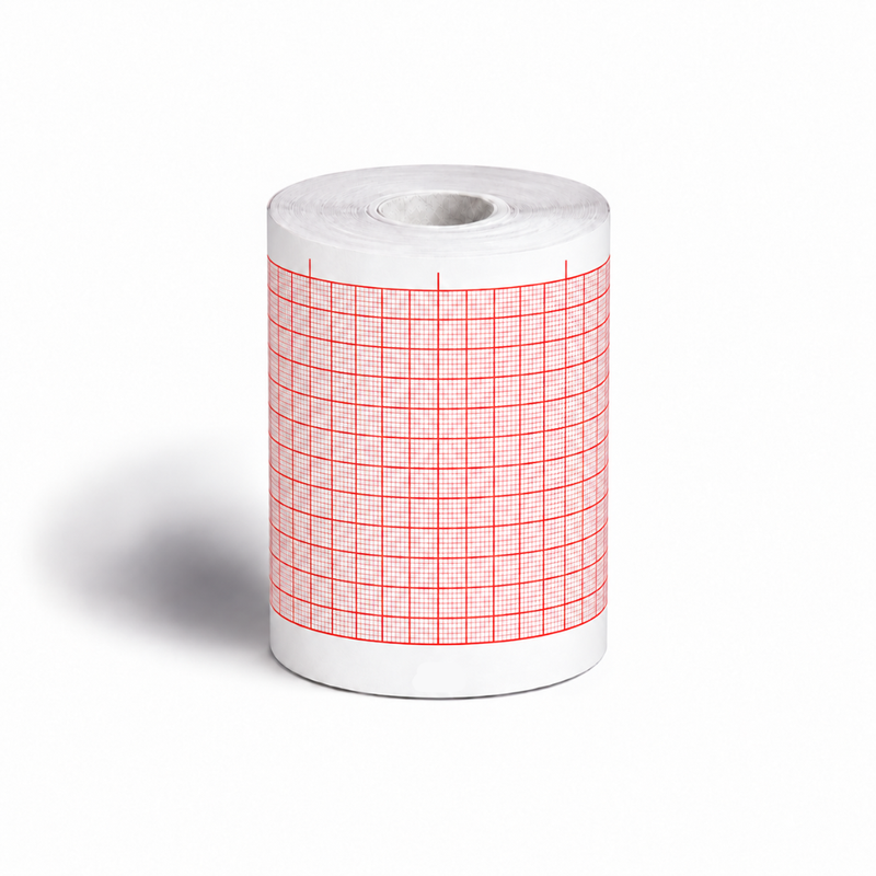 Cargue la imagen en el visor de la galería, Rollo graficado en rojo. Medidas: 5.7cm*25m. Para BTL 08SD/S1/S3. marca NT
